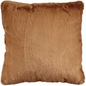 Cousssin en Cuir Synthétique Marron Gift Decor - Coussin Décoratif - Publicité Cousssin en Cuir Synthétique Marron Gift Decor - Coussin Décoratif - Publicité