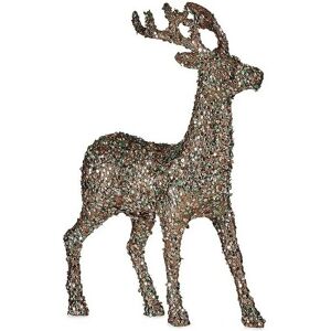 Krist+ Reindeer Decoration - 15x45x30cm Mint Plastic Krist+ Reindeer Decoration - 15x45x30cm Mint Plastic