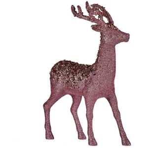 Krist+ Roze Gouden Rendier - Decoratief Rendier - 15x45x30cm Krist+ Roze Gouden Rendier - Decoratief Rendier - 15x45x30cm