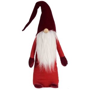 Krist+ Decorative Figure Gnome Red White Wood - Christmas Krist+ Decorative Figure Gnome Red White Wood - Christmas