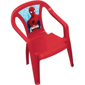 Silla Infantil Roja Spider-Man de Plástico - Asiento de Niños Silla Infantil Roja Spider-Man de Plástico - Asiento de Niños