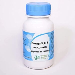 GHF Omega 3-6-9 1400mg Cápsulas Blandas - Complemento alimenticio GHF Omega 3-6-9 1400mg Cápsulas Blandas - Complemento alimenticio