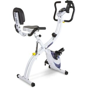 Vélo d'appartement Tecnovita XTRI 2 blanc - Pliable, Soutien lombaire - Publicité Vélo d'appartement Tecnovita XTRI 2 blanc - Pliable, Soutien lombaire - Publicité