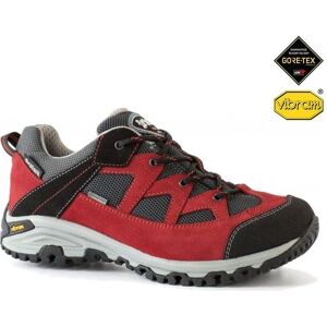 Bestard Men's Red Leather Flow GTX Shoes - Trail Walking - Waterproof Bestard Men's Red Leather Flow GTX Shoes - Trail Walking - Waterproof