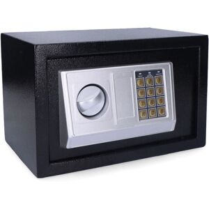 Coffre-fort Micel cfc1 - Acier noir - 31x20x20 cm - Publicité Coffre-fort Micel cfc1 - Acier noir - 31x20x20 cm - Publicité