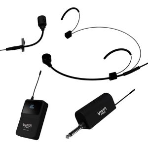 Vieta VM-MC030BK Sistema de Micrófono Inalámbrico - Micrófono, Omnidireccional, Alcance 60m Vieta VM-MC030BK Sistema de Micrófono Inalámbrico - Micrófono, Omnidireccional, Alcance 60m