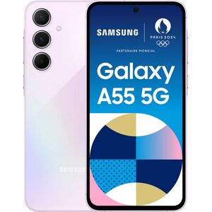 Samsung Galaxy A55 5G - 128GB - 8GB RAM - Lilac - Smartphone Samsung Galaxy A55 5G - 128GB - 8GB RAM - Lilac - Smartphone