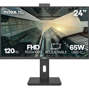 Nilox NXM24RWEB0265 - Moniteur LED Full HD 24 pouces - Publicité Nilox NXM24RWEB0265 - Moniteur LED Full HD 24 pouces - Publicité