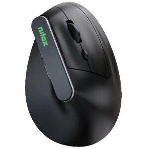 Nilox NXMOEVR01B Langaton vertikaalinen ergonominen hiiri Nilox NXMOEVR01B Langaton vertikaalinen ergonominen hiiri