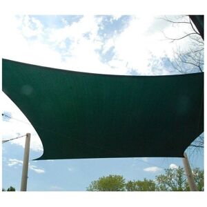 Faura - Voile d'ombre Carrée Verte 150 g/m² - 3,6x3,6m - Publicité Faura - Voile d'ombre Carrée Verte 150 g/m² - 3,6x3,6m - Publicité