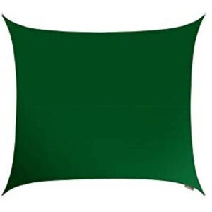 Faura - Voile d'ombre carré vert 150 g/m2 - 5x5m - Publicité Faura - Voile d'ombre carré vert 150 g/m2 - 5x5m - Publicité