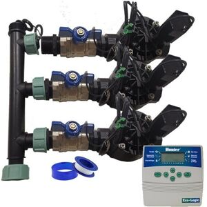 Rain Bird - Automatisches Gartensystem 3 Zonen mit ELC401 Ventilen Rain Bird - Automatisches Gartensystem 3 Zonen mit ELC401 Ventilen