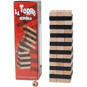 Aquamarine Kiefer Zwart en Hout Toren Spel - Bordspel Aquamarine Kiefer Zwart en Hout Toren Spel - Bordspel