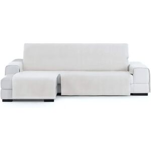Eysa LEVANTE White Sofa Cover - Chaise Lounge Protector Eysa LEVANTE White Sofa Cover - Chaise Lounge Protector