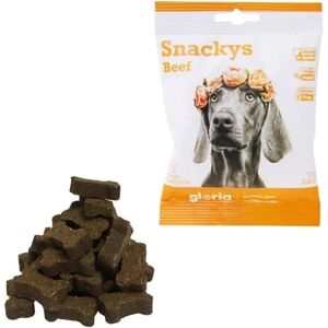 Gâterie pour Chiens Gloria Bœuf - 30 x 75 g - Publicité Gâterie pour Chiens Gloria Bœuf - 30 x 75 g - Publicité