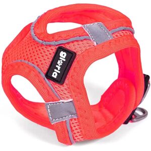 Gloria XXS Pink Dog Harness - Breathable, Reflective Gloria XXS Pink Dog Harness - Breathable, Reflective