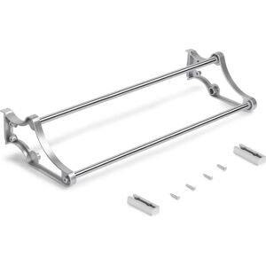 Emuca Portable Shoe Rack for Wardrobe Interior - Grey Metallic Emuca Portable Shoe Rack for Wardrobe Interior - Grey Metallic