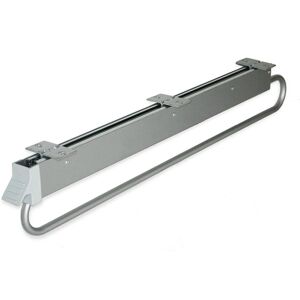 Emuca - Wardrobe pull out clothes hanger rail - Sliding hanging rail - 800mm - Wardrobe accessories Emuca - Wardrobe pull out clothes hanger rail - Sliding hanging rail - 800mm - Wardrobe accessories