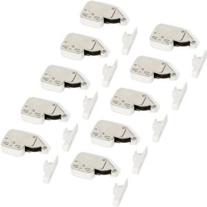 Emuca Twist Furniture Lock - 10 Steel Plastic Fast Latch Locks Emuca Twist Furniture Lock - 10 Steel Plastic Fast Latch Locks