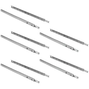 EMUCA Trilhos para Gavetas - Altura 17mm - Profundidade 374mm - Extração Parcial EMUCA Trilhos para Gavetas - Altura 17mm - Profundidade 374mm - Extração Parcial
