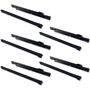 Emuca Model 3007714 Stalen ladegeleiders - Gedeeltelijk soft-close - 350mm Emuca Model 3007714 Stalen ladegeleiders - Gedeeltelijk soft-close - 350mm