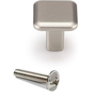 Emuca Handtag Springfield - 20x20mm Krom Zamak - Set om 25 Emuca Handtag Springfield - 20x20mm Krom Zamak - Set om 25