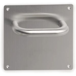 Manillas de acero inoxidable para puertas interiores - Forma U 17x17cm - Emuca Manillas de acero inoxidable para puertas interiores - Forma U 17x17cm - Emuca