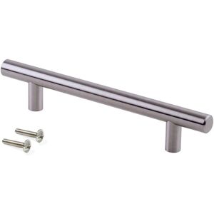Poignée Emuca pour Meubles Orlando - Acier, Nickel Satiné, 528mm - Publicité Poignée Emuca pour Meubles Orlando - Acier, Nickel Satiné, 528mm - Publicité