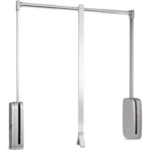 Emuca Cabide Ajustável - 450-600mm - Acabamento Cromado Emuca Cabide Ajustável - 450-600mm - Acabamento Cromado