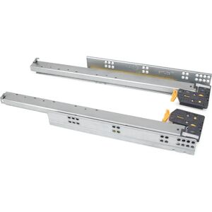 Glissières de tiroir Silver Emuca - Extension totale, fermeture douce, 290mm - Publicité Glissières de tiroir Silver Emuca - Extension totale, fermeture douce, 290mm - Publicité