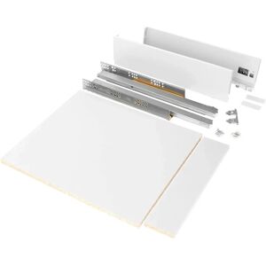 Emuca White Vertex Drawer Kit - 178mm High, 600mm Module Emuca White Vertex Drawer Kit - 178mm High, 600mm Module