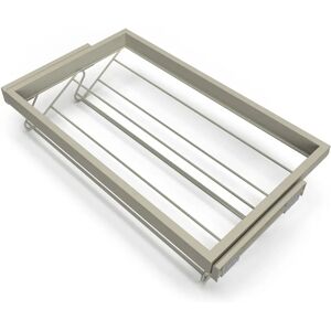 Emuca Adjustable Shoe Storage Kit - Metal Frame & Guides Emuca Adjustable Shoe Storage Kit - Metal Frame & Guides