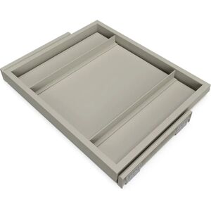 Kit d'Étagères pour Armoires Emuca - Ajustable, Fermeture Douce, Gris Pierre - Publicité Kit d'Étagères pour Armoires Emuca - Ajustable, Fermeture Douce, Gris Pierre - Publicité