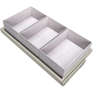 Kit Organizzatore Armadio EMUCA Regolabile - 900mm Pietra Grigia Kit Organizzatore Armadio EMUCA Regolabile - 900mm Pietra Grigia