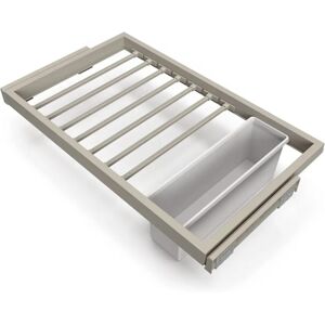 Emuca - Kit d'organisation ajustable avec 7 tiges et plateau - Publicité Emuca - Kit d'organisation ajustable avec 7 tiges et plateau - Publicité