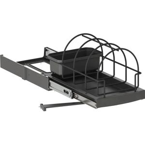 Emuca Kitchen Accessories Tray - Fits 260mm Modules - Gray Emuca Kitchen Accessories Tray - Fits 260mm Modules - Gray