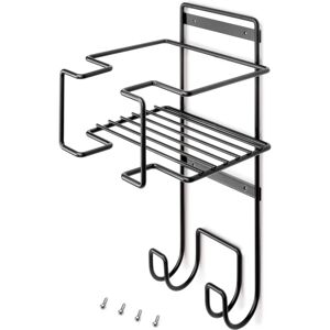 Emuca Steel Ironing Board Organizer - Gray - Space Saving Emuca Steel Ironing Board Organizer - Gray - Space Saving