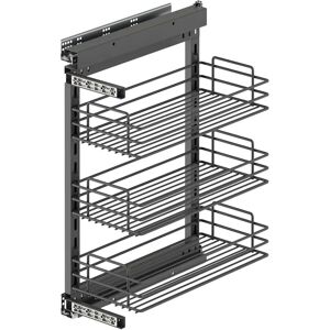 Cassetto Cucina in Acciaio 400mm Chiusura Morbida - Cassetto Cucina Cassetto Cucina in Acciaio 400mm Chiusura Morbida - Cassetto Cucina
