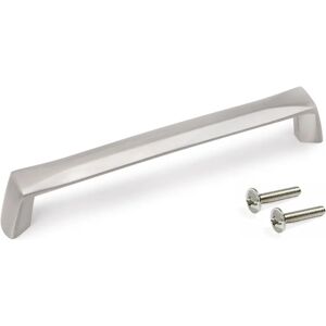 Emuca Manijas de Muebles L142mm - Níquel Satinado Emuca Manijas de Muebles L142mm - Níquel Satinado