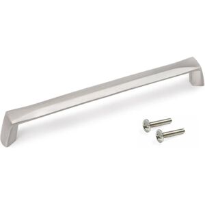 Emuca Meubelhaken Set - 10 Zamak Satijn Nikkel, 174mm Emuca Meubelhaken Set - 10 Zamak Satijn Nikkel, 174mm