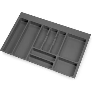 Emuca Compact Cutlery Tray - Universal 800mm Storage Organizer Emuca Compact Cutlery Tray - Universal 800mm Storage Organizer