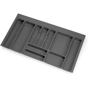 Emuca 900mm Drawer Insert - 10 Compartments - Plastic Emuca 900mm Drawer Insert - 10 Compartments - Plastic
