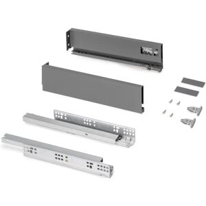 Emuca 30kg Total Extraction Steel Drawer - Heavy Duty Emuca 30kg Total Extraction Steel Drawer - Heavy Duty