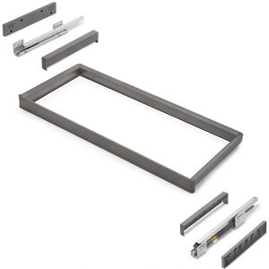 Estante Emuca con guías de cierre suave y extracción total - Soporta 30kg Estante Emuca con guías de cierre suave y extracción total - Soporta 30kg