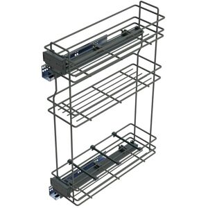 Emuca Botellero - Ajustable, Silencioso, Soporta 30kg - Para módulos 800mm Emuca Botellero - Ajustable, Silencioso, Soporta 30kg - Para módulos 800mm