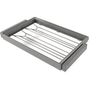 Kit Porta Scarpe Regolabile Titanio Emuca - Accessori Armadio Kit Porta Scarpe Regolabile Titanio Emuca - Accessori Armadio