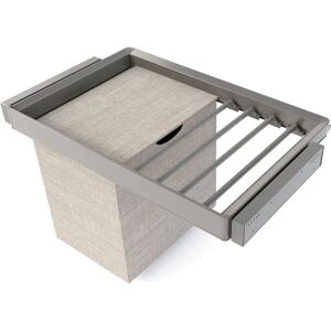 Kit Armadio Emuca Titanio - Sistema di Archiviazione Modulare Kit Armadio Emuca Titanio - Sistema di Archiviazione Modulare