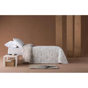 Colcha Jacquard Primavera Beige Estoralis - Cama Colcha Jacquard Primavera Beige Estoralis - Cama