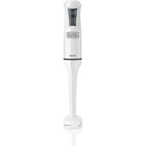 Black & Decker BXHB500E - Blanc - Mixeur à main - Publicité Black & Decker BXHB500E - Blanc - Mixeur à main - Publicité