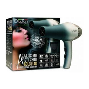 Id Italian GTI 2300W Hair Dryer - Durable, Quiet, 2 Speed, Overheat Prot. Id Italian GTI 2300W Hair Dryer - Durable, Quiet, 2 Speed, Overheat Prot.